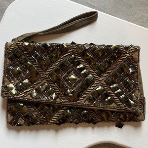 Vintage Beaded Clutch
